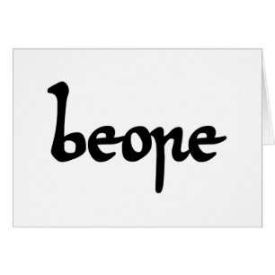 Ancienne carte de voeux de bière anglaise