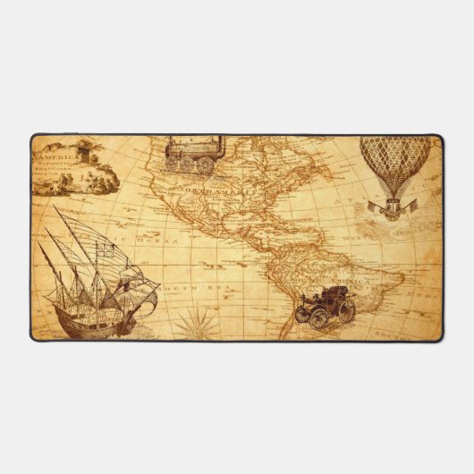 ANCIENNE CARTE DES USA (Recto)