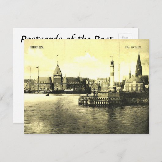 Ancienne carte postale - Aarhus, Danemark (Devant / Derrière)