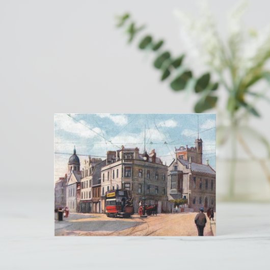 Ancienne carte postale - Aberdeen, Écosse (Debout devant)