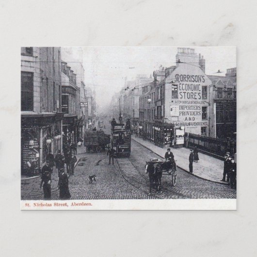Ancienne carte postale - Aberdeen, Écosse (Devant)