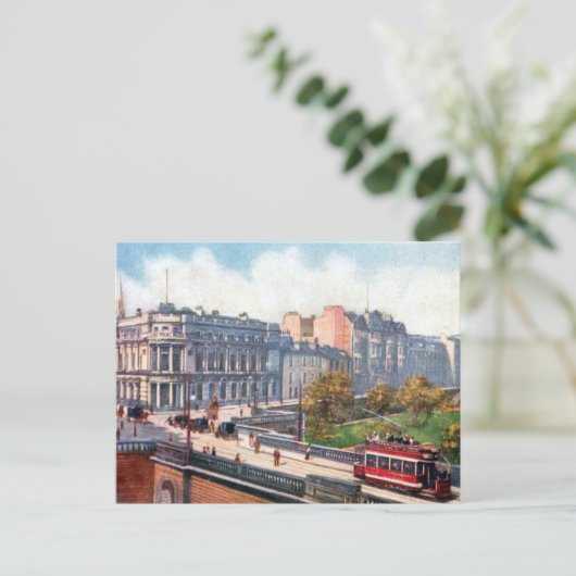 Ancienne carte postale - Aberdeen, Écosse (Debout devant)