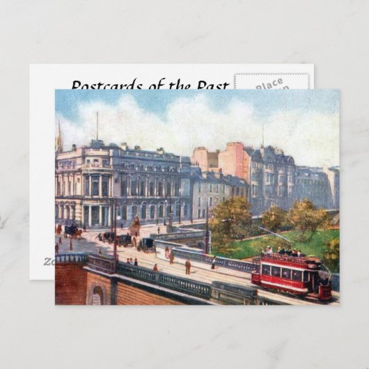Ancienne carte postale - Aberdeen, Écosse (Devant / Derrière)