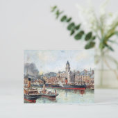 Ancienne carte postale - Aberdeen, Écosse (Debout devant)