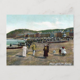 Ancienne carte postale - Aberystwyth Sands