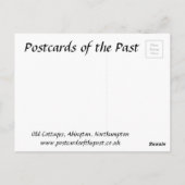 Ancienne carte postale - Abington, Northampton (Dos)