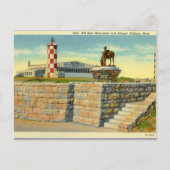 Ancienne carte postale - Aéroport, Billings, Monta (Devant)