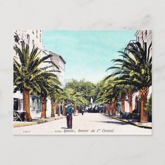 Ancienne carte postale - Ajaccio, Corse (Devant)