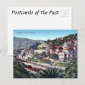 Ancienne carte postale - Alassio, Ligurie, Italie (Devant / Derrière)