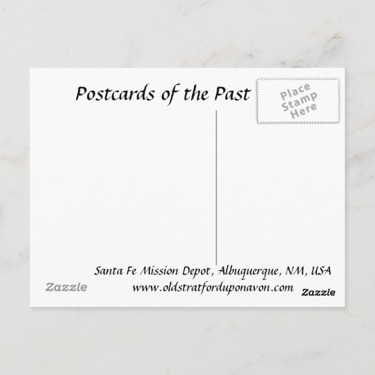Ancienne carte postale - Albuquerque, Nouveau-Mexi (Dos)