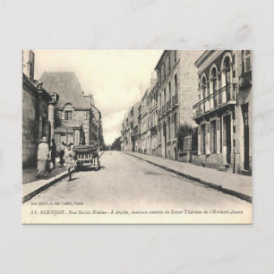 Ancienne carte postale - Alençon, Orne, France