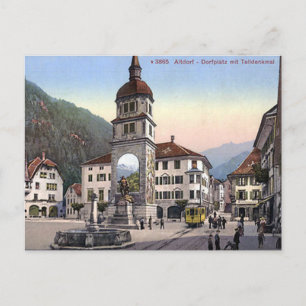 Ancienne carte postale - Altdorf, Uri. Suisse
