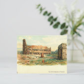 Ancienne carte postale - Amphithéâtre de Flavius, (Debout devant)