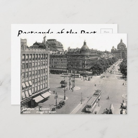 Ancienne carte postale - Anvers/Anvers, Belgique (Devant / Derrière)