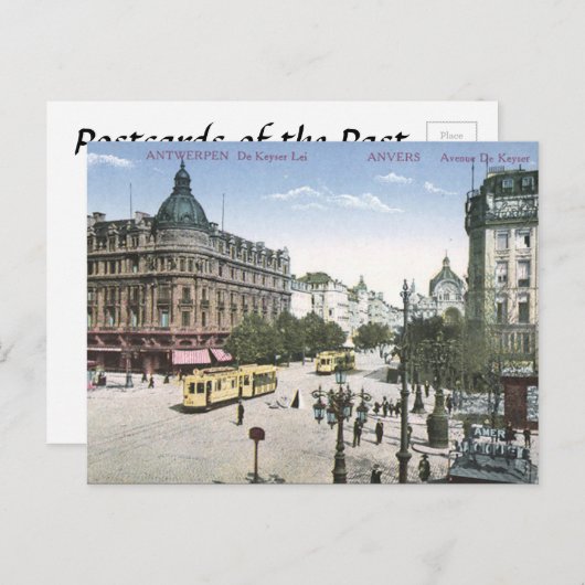 Ancienne carte postale - Anvers/Anvers, Belgique (Devant / Derrière)