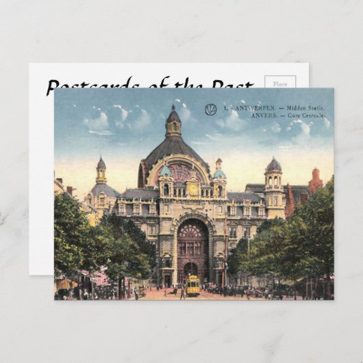 Ancienne carte postale - Anvers/Anvers, Belgique (Devant / Derrière)