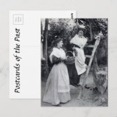 Ancienne carte postale - Arles, Les Arlésiennes (Devant / Derrière)