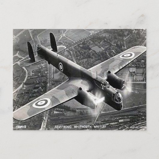 Ancienne carte postale - Armstrong Whitworth "Whit (Devant)