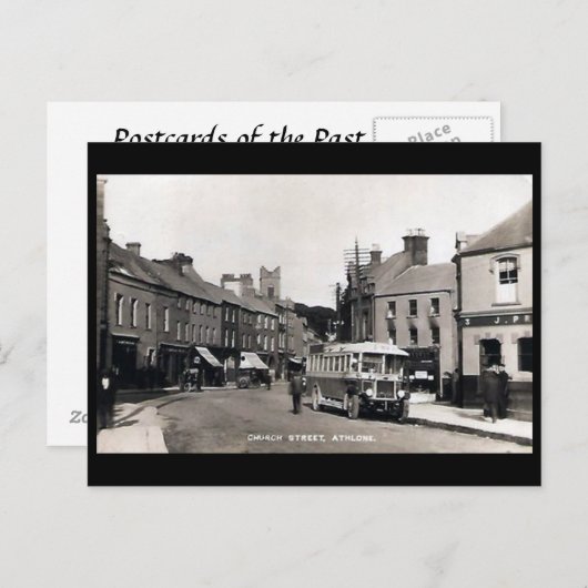 Ancienne carte postale - Athlone, Co Westmeath, Ir (Devant / Derrière)