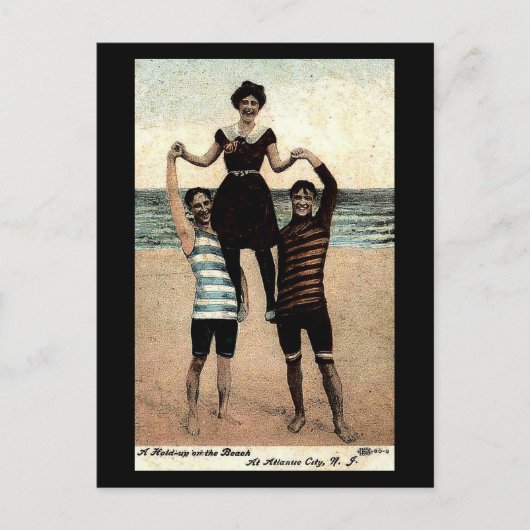 Ancienne carte postale - Atlantic City, New Jersey (Devant)