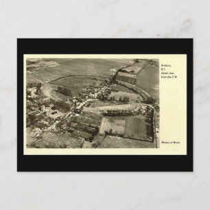 Ancienne carte postale - Avebury, Wiltshire