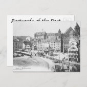 Ancienne carte postale - Bâle, Suisse (Devant / Derrière)