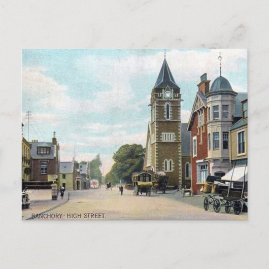 Ancienne carte postale - Banchory, Aberdeenshire (Devant)