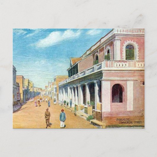 Ancienne carte postale - Bangalore (Bengaluru), In (Devant)
