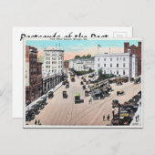 Ancienne carte postale - Bangor, Maine (Devant / Derrière)