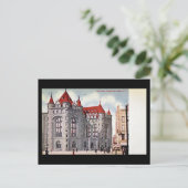 Ancienne carte postale - banque d'épargne, Buffalo (Debout devant)