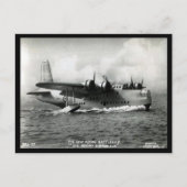 Ancienne Carte Postale - Bateau Volant Short Sunde (Devant)