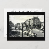 Ancienne carte postale, Belgrade (Devant / Derrière)