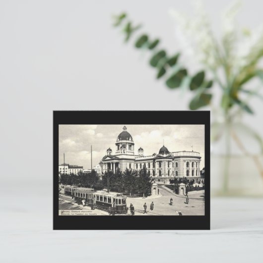 Ancienne carte postale, Belgrade en 1940 (Debout devant)