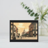 Ancienne carte postale, Belgrade, rue Krala Milana (Debout devant)