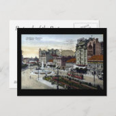 Ancienne carte postale - Belgrade, Terazije en 193 (Devant / Derrière)