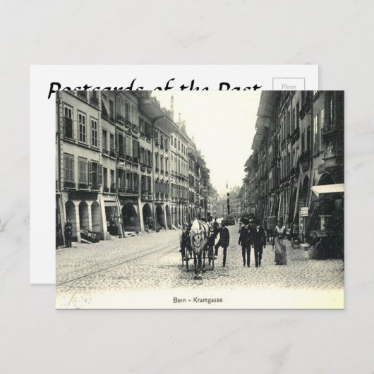 Ancienne carte postale - Berne, Suisse (Devant / Derrière)