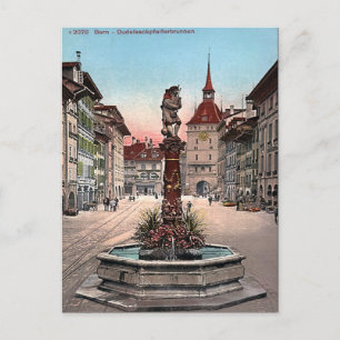 Ancienne carte postale - Berne, Suisse