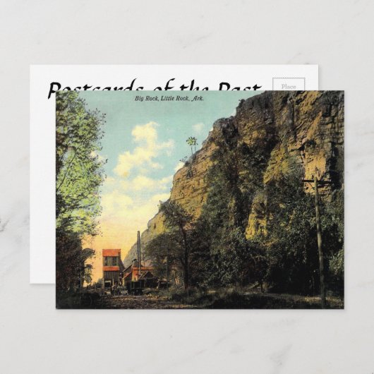 Ancienne carte postale - Big Rock, Little Rock, Ar (Devant / Derrière)