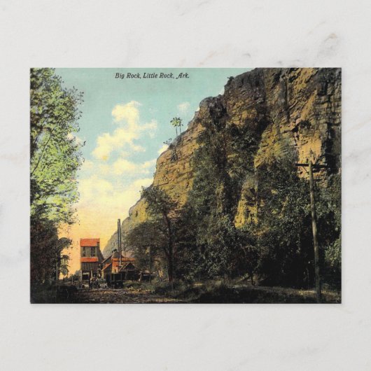 Ancienne carte postale - Big Rock, Little Rock, Ar (Devant)