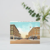 Ancienne carte postale - Billings, Montana (Debout devant)