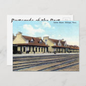 Ancienne carte postale - Billings, Montana (Devant / Derrière)