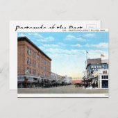 Ancienne carte postale - Billings, Montana, États- (Devant / Derrière)