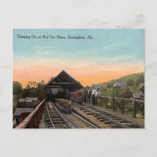 Ancienne carte postale - Birmingham, Alabama (Devant)