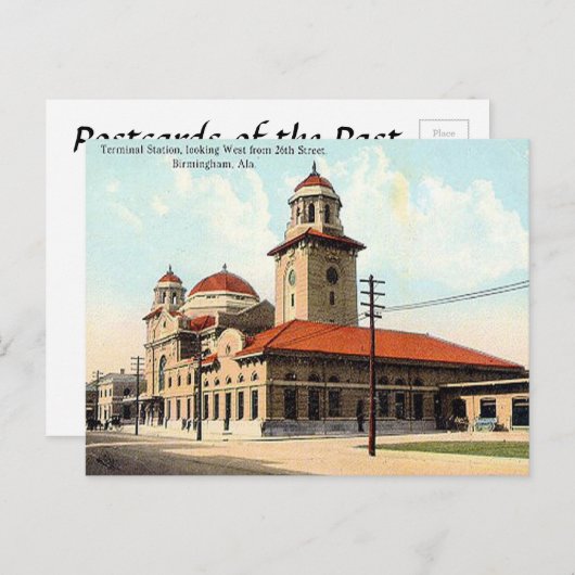 Ancienne carte postale - Birmingham, Alabama (Devant / Derrière)