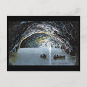 Ancienne carte postale - Blue Grotto, Capri, Itali (Devant)