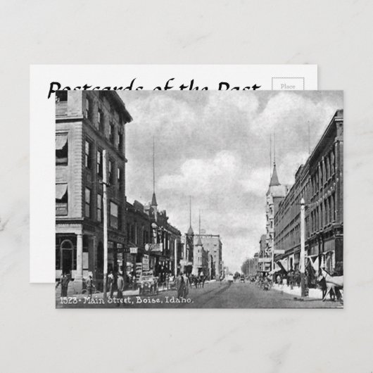 Ancienne carte postale - Boise, Idaho, États-Unis (Devant / Derrière)