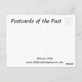 Ancienne carte postale - Bolzano, Italie (Dos)