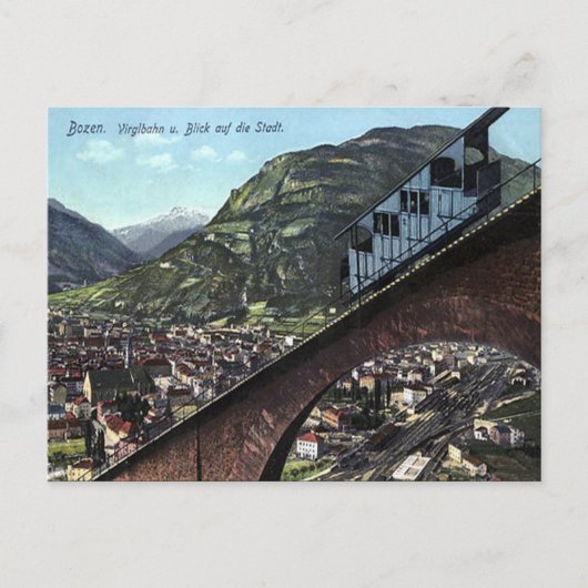 Ancienne carte postale - Bolzano, Italie (Devant)