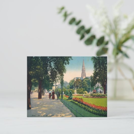 Ancienne carte postale - Bonn, Allemagne (Debout devant)