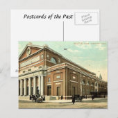 Ancienne carte postale - Boston, Massachusetts (Devant / Derrière)